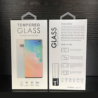 Boîte d'emballage portable en carton pour protecteur d'écran de téléphone portable, pour accessoires de téléphone portable