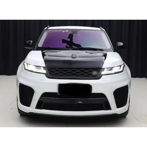Kit de cuerpo de conversión Facelift Bodykit tubos de cola de parachoques delantero/trasero para Land <span class=keywords><strong>Rover</strong></span> <span class=keywords><strong>Evoque</strong></span> 2010-2019 actualización 2022 <span class=keywords><strong>Sport</strong></span> <span class=keywords><strong>SVR</strong></span>-Kit - Product Image 1