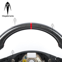 Volant en fibre de carbone pour Volkswagen Golf 5 MK5 GTI Scirocco R Passat Polo