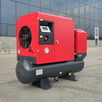 Compresseur d'air monophasé Sollant 4-en-1 tout-en-un avec sécheur d'air 7bar 8bar 7.5kw Compresseur d'air industriel