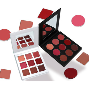Tavolozza <span class=keywords><strong>rossetto</strong></span> personalizzato Pro lucidalabbra per il trucco di Halloween <span class=keywords><strong>rossetto</strong></span> <span class=keywords><strong>rosso</strong></span> opaco per le donne Labiales per la tinta delle labbra con Logo - Product Image 3