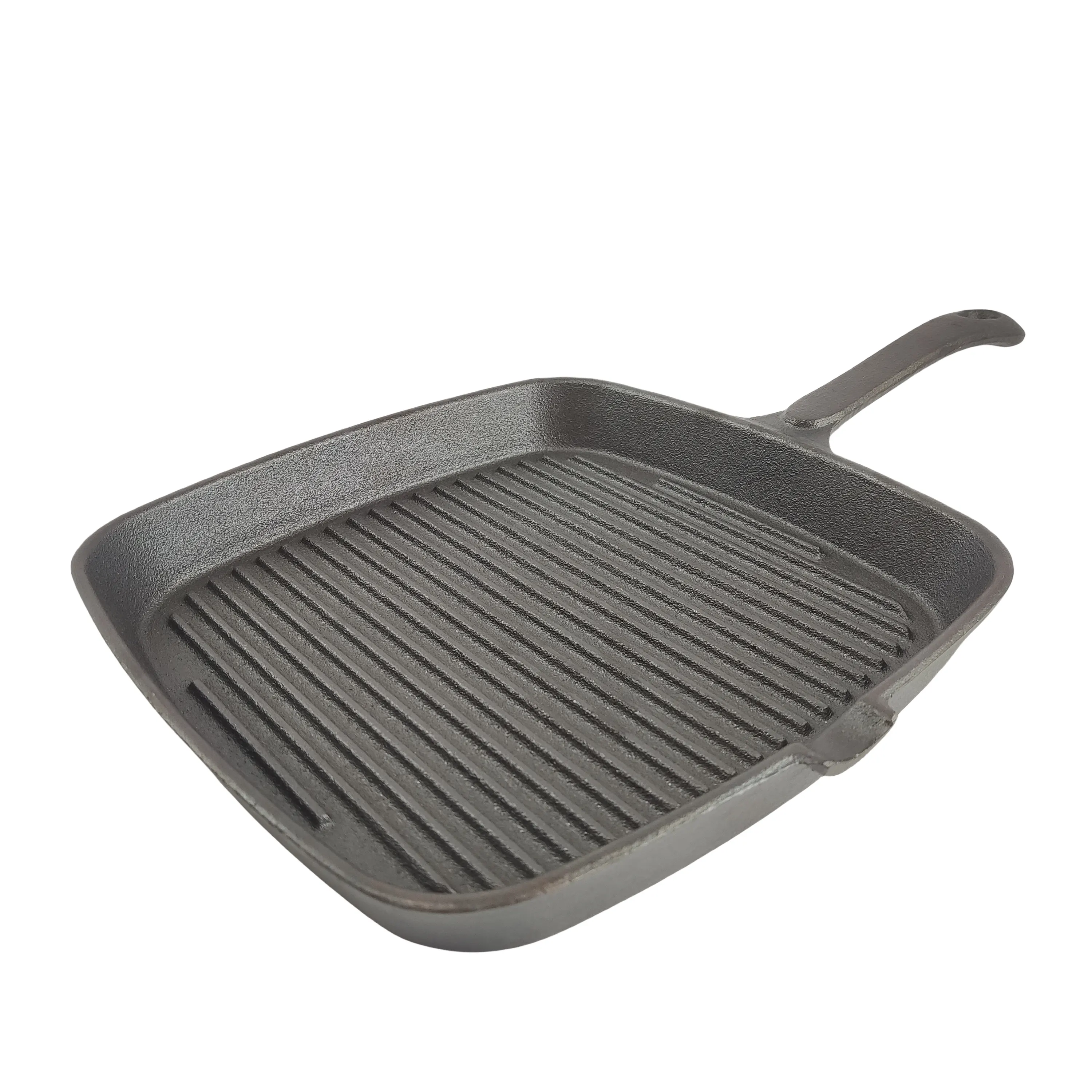 Custom Square BBQ Grill Nonstick Plate Steak Barbecue Non Stick Frying Pan Cast Iron Grill Pan