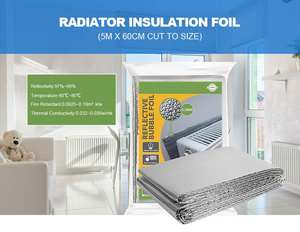 Film bulle thermique 0,6x5M, barrière réfléchissante, isolation thermique pour mur et <span class=keywords><strong>derrière</strong></span> <span class=keywords><strong>radiateur</strong></span> - Product Image 4