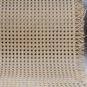 Rouleau de rotin en maille naturelle Sangle de canne en plastique Rouleau de sangle de rotin en rotin à bas prix pour meubles en rotin - Product Image 4