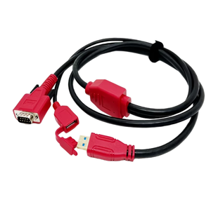 Langren H6Pro診断スキャナーBMWプログラミングケーブルUSBからシリアル9ピンメスDTSフラッシュコードリーダー - Product Image 1