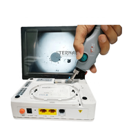 Sonde vidéo à fibre optique FVO-730B-T, connecteur analogique FTTx, microscopes d'inspection de fibres optiques