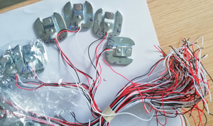 ไมโครโหลดเซลล์แบบฮาล์ฟบริดจ์ 50 กก. สำหรับเครื่องชั่งน้ำหนักในครัว อุปกรณ์ชั่งน้ำหนัก <span class=keywords><strong>Arduino</strong></span> - Product Image 3