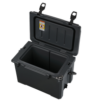 Glacière rotomoulée écologique de haute qualité 25 Qt avec roues pour le camping et la voiture, isotherme pour canettes et aliments