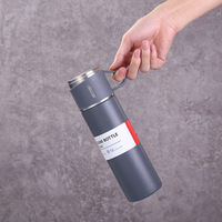Mug isotherme moderne en acier inoxydable de 600 ml, écologique, promotionnel, en stock, pour l'extérieur, avec impression sérigraphique, Fête des Mères - Xuhui Lyjenny