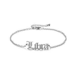 Chaîne de cheville en acier inoxydable plaqué or véritable 18 carats pour le commerce extérieur, accessoires féminins - Product Image 5