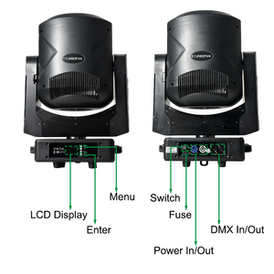 Nueva Luz de Escenario LED Móvil de 4x60W con Zoom, Wash y Beam, con Rueda <span class=keywords><strong>MY</strong></span>, Control de Píxeles Individual, <span class=keywords><strong>DMX</strong></span>, para DJ, Discoteca, Eventos y Fiestas - Product Image 3