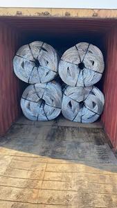 Alambre de Púas para Seguridad Ferroviaria, Rollo de Alambre de Hierro con Púas de Navaja Cruzadas, Galvanizado en Caliente/Recubierto de PVC - Product Image 2