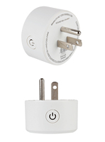 Tuya WiFi prise intelligente 16A/20A prise américaine avec fonction de synchronisation de surveillance de l'alimentation Smart Life APP commande vocale via Alexa Google