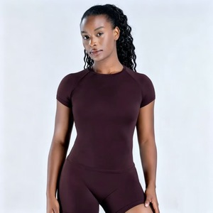 New Hot Sale Women's Fitness Running <b>Jumpsuit</b> Backless Fitness Bodysuit Hip-Lifting Yoga <b>Jumpsuit</b> Women's Bodysuit Gym Bodysuit - Product Image 1
