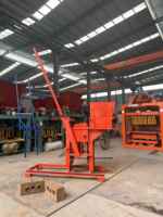 Machine Manuelle Haute Efficacité pour la Fabrication de Briques 2-40, Machine de Fabrication de Briques en Terre Cuite