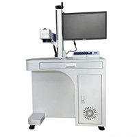 Nouvelle machine de marquage laser à fibre mini 100W, haute précision, haute vitesse, système CNC portable, refroidissement par air, découpe de bijoux en métal, DXF