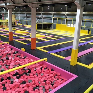 Parque Infantil de 700, 800 y 1000 m², Centro de Juegos para Niños, Piscina de Pelotas Interior, Trampolín, Tobogán Grande, Equipo para Parque de Trampolines Interior en Venta - Product Image 1