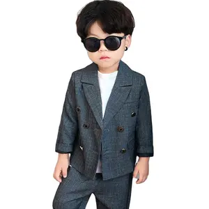 Ensemble 2 pièces veste et pantalon pour garçon, tenue de soirée, costume de mariage pour Enfant