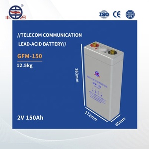 แบตเตอรี่ตะกั่วแบบชาร์จได้ GFM-150 2 โวลต์ 150 แอมป์ชั่วโมง แบตเตอรี่ VRLA แบบแบน เหมาะสำหรับระบบสำรองไฟฟ้า (UPS) และโทรคมนาคม - Product Image 5