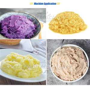 Rectificadora automática de puré de patatas de alta calidad, máquina para hacer pasta de ajo y jengibre - Product Image 3