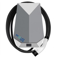Cargador de Vehículos Eléctricos Inteligente con Control por Aplicación WiFi, 7kW 32A, Nivel 2, Wallbox, Estación de Carga Doméstica para Vehículos Eléctricos BYD