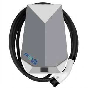 Cargador de Vehículos Eléctricos Inteligente con Control por Aplicación WiFi, 7kW 32A, Nivel 2, Wallbox, Estación de Carga Doméstica para Vehículos Eléctricos BYD - Product Image 4