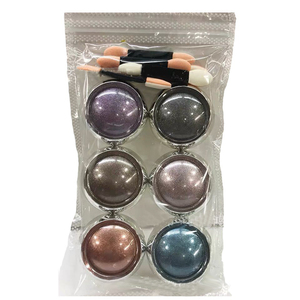 Nuovo Internet rosso paillettes in marmo elettrolitico specchio Laser 6 colore Glitter di lunga durata Nail Art gioielli magia specchio polvere - Product Image 5