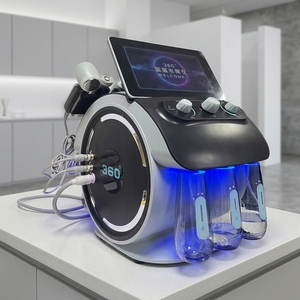 New 6 in 1 Hydra Dermabrasion Machine H2O2 Oxygen Jet Aqua Peel Deep Skin Cleansing Blackhead Removal Facial Water Beauty Device - Product Image 1