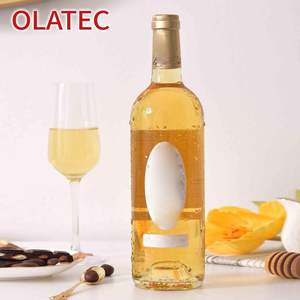 Bouteille en verre cylindrique givrée de luxe personnalisée OLATEC avec bouchon <span class=keywords><strong>à</strong></span> vis pour Baijiu et vin blanc premium - Product Image 3