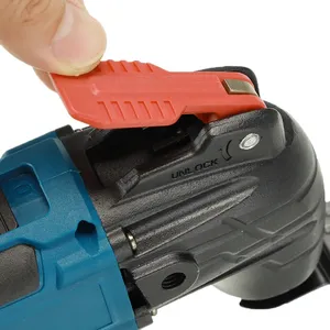 Outils électriques polyvalents 21V Grattoir sans fil Scie pivotante <span class=keywords><strong>Batterie</strong></span> lithium rechargeable Meuleuse d'angle électrique Ensemble de polisseuse - Product Image 4