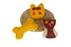 Stili di cartone animato caldo naturale luffa erba gatta giocattolo gattino giocattoli per la dentizione con la rimozione del tartaro per gatti e animali domestici - Product Image 5