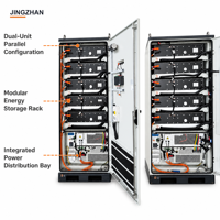 Armoire de stockage de batteries à refroidissement liquide pour énergie renouvelable, pour projet de décalage d'énergie en centrale photovoltaïque, service de fourniture