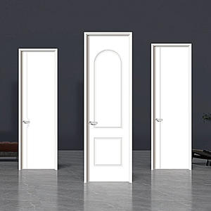 התאמה אישית פנים מודרנית דלת עץ מלמין לוח עץ מלמין לוח בית ספר הבית - Product Image 1