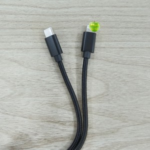 สายชาร์จโลหะ C กับไฟสำหรับ <span class=keywords><strong>iPhone</strong></span> <span class=keywords><strong>5</strong></span>-14 iPad MOQ ต่ำโรงงานขายส่ง - Product Image 2