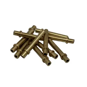 Tùy chỉnh độ chính xác cao CNC Đồng pin đồng dây nối nam và nữ thiết bị đầu cuối PCB Brass pins POGO pins