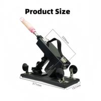 Potente Pistola Sexual Automática con 20 Accesorios, Vibradores de Velocidad Ajustable, Dildo, Juguetes Sexuales para Adultos, Mujeres y Hombres, Conexión IPX6
