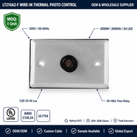 Interrupteur photocellule CDS à contrôle thermique par câblage ANSI C136.24 120V-277V 2000W pour éclairage public