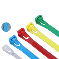 Attaches-câbles réutilisables 8*500MM en nylon, libérables