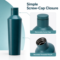 Gobelet isotherme personnalisable de 30 oz, en acier inoxydable 304 à l'intérieur et 201 à l'extérieur, anti-fuite, anti-odeur, transparent, pour bouche large