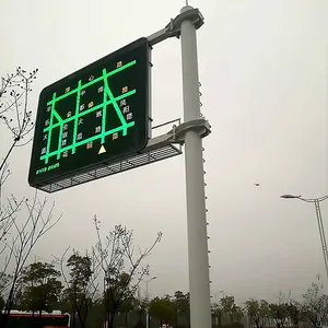 Outdoor Variable Message-Schilder Outdoor Verkehr Straße VMS-Schild LED-Anzeige tragbare Variable Message-Schilder