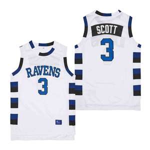 Maillot de basketball de rue brodé et sublimé, taille US LANEY <span class=keywords><strong>SCOTT</strong></span>, vintage, pour hommes, vente en gros, respirant, uniforme - Product Image 5