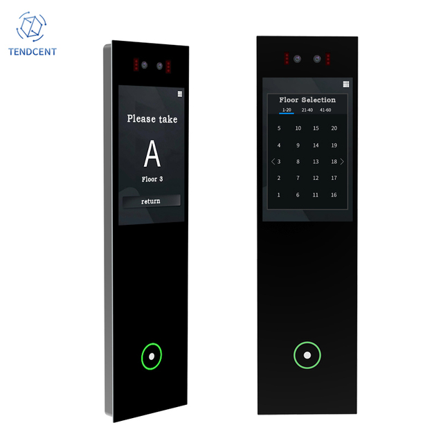 Tendcent OEM/ODM Biometric Access Control System for Elevators QR RFID Code Scan Face Recognition Touch Screen Night Vision SDK