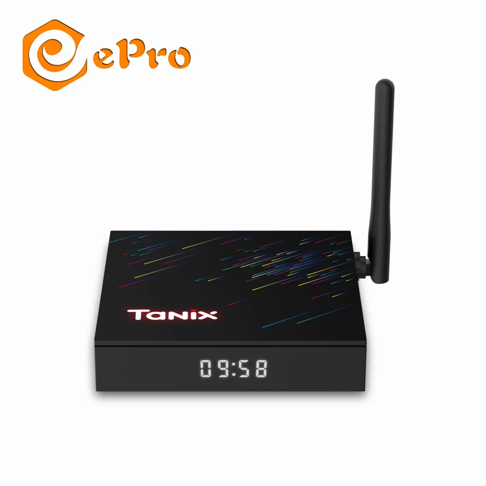 Tanix Tx68 H618 4G 32G Android 12 TV Box Kép Wifi 2.4G/5G Wifi Allwinner B-T5.0 Quad Core Thông Minh Set Top Box Cho Kỹ Thuật Số Biển