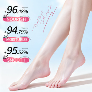 Masque nourrissant pour les pieds SADOER Série Panda à la pétrolatum de pêche, hydratant, lissant, soulageant la sécheresse, doux pour la peau, style chaussette, 40ml - Product Image 2
