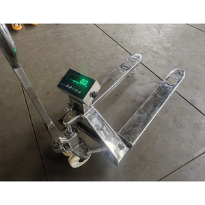 Roestvrijstalen 2.5ton 3ton Hydraulische <span class=keywords><strong>Hand</strong></span> Pallet Jack Pallet Heftruck Voor Magazijngebruik - Product Image 4
