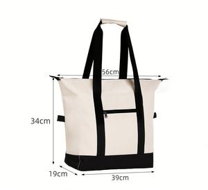 Jumbo Insulated <b>Bag</b> Leakproof Collapsible Large Soft Cooler Tote With Peva Liner Cold Retention for <b>Beach</b> Camping Picnic - Product Image 5