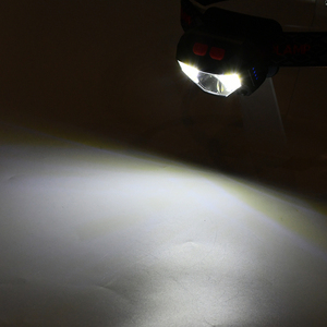 ヘッドライト小型USB充電式USBランニングトーチキャンプCOBレッドXPG 800 MAh LEDヘッドライトセンサー - Product Image 5