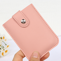 Dompet Kartu Kredit Tipis Multi-slot Anti RFID Minimalis untuk Saku Depan