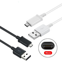 Kabel Micro USB 3A Fast Charging Braid Shielded 1.2m untuk Ponsel Android Samsung