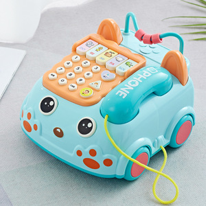 <span class=keywords><strong>Jouet</strong></span> Musical Éducatif Téléphone Simulation pour Bébés 0-6 Mois, Téléphone Portable Éducatif pour Enfants - Product Image 3